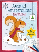 Cover-Bild zum Titel 'Ausmal-Fensterbilder - Im Winter' von ''