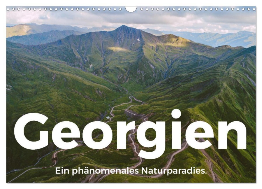 Georgien - Ein phänomenales Naturparadies. (Wandkalender 2026 DIN A3 quer), CALVENDO Monatskalender - M. Scott