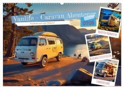 Cover-Bild zum Titel 'Vanlife - Caravan Abenteuer (Wandkalender 2026 DIN A2 quer), CALVENDO Monatskalender' von 'Torsten Irmer'