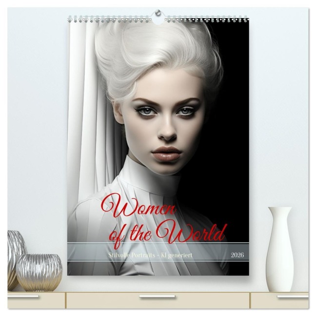 Woman of the World (hochwertiger Premium Wandkalender 2026 DIN A2 hoch), Kunstdruck in Hochglanz - Cathrin Illgen