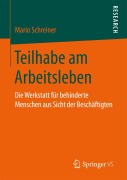 Cover-Bild zum Titel 'Teilhabe am Arbeitsleben' von 'Mario Schreiner'