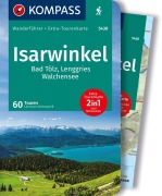 Cover-Bild zum Titel 'KOMPASS Wanderführer Isarwinkel, Bad Tölz, Lenggries, Walchensee, 60 Touren mit Extra-Tourenkarte' von 'Christian Schneeweiß'