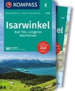 Cover-Bild zum Titel 'KOMPASS Wanderführer Isarwinkel, Bad Tölz, Lenggries, Walchensee, 60 Touren mit Extra-Tourenkarte' von 'Christian Schneeweiß'