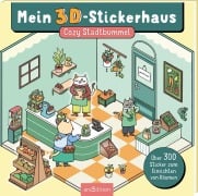 Cover-Bild zum Titel 'Mein 3D-Stickerhaus - Cozy Stadtbummel' von ''