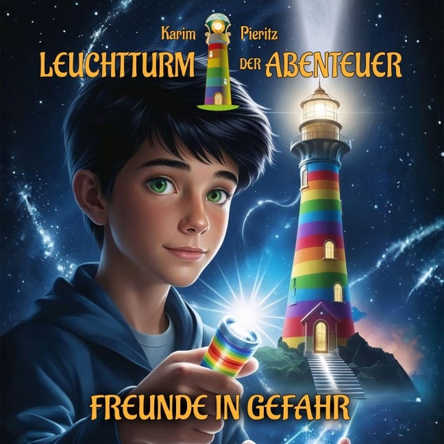 Leuchtturm der Abenteuer Freunde in Gefahr - Spannendes und lustiges Hörbuch für Kinder ab 8-10 Jahren für Jungen und Mädchen - Karim Pieritz