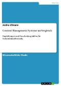 Cover-Bild zum Titel 'Content Management Systeme im Vergleich' von 'Andre Ullmann'