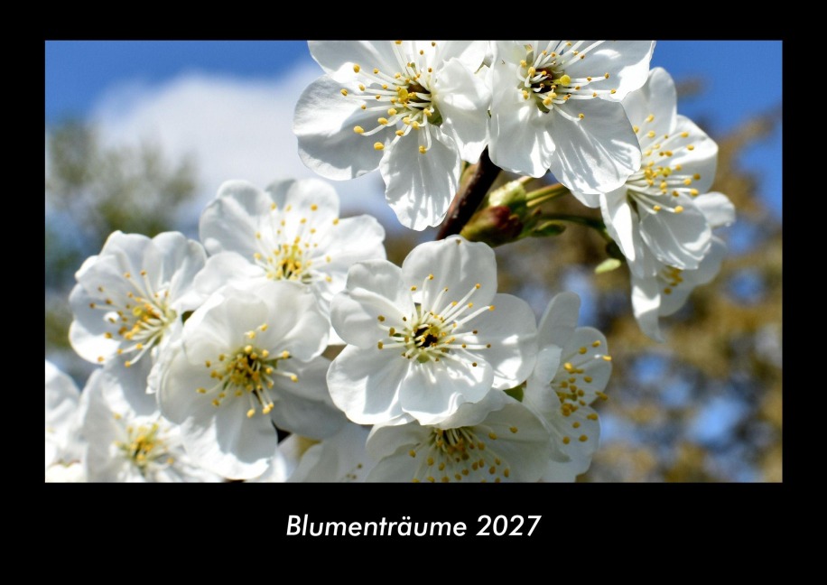 Blumenträume 2027 Fotokalender DIN A3 - Tobias Becker