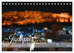 Cover-Bild zum Titel 'Jodhpur: Die blaue Stadt in Indien (Tischkalender 2026 DIN A5 quer), CALVENDO Monatskalender' von 'Robert Styppa'