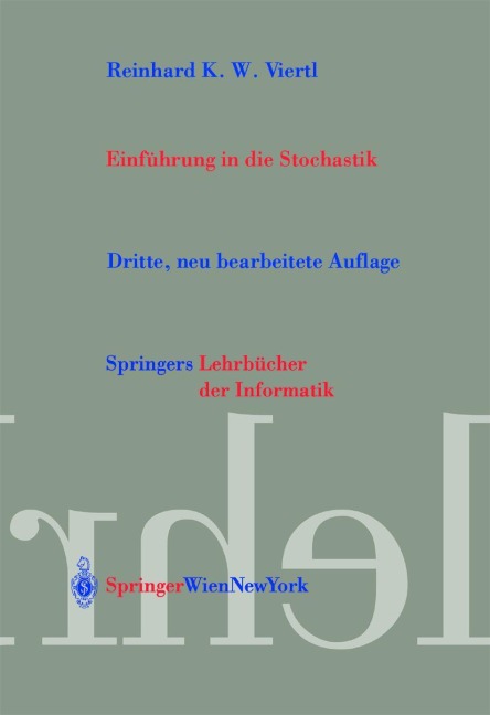 Einführung in die Stochastik - R. K. W. Viertl