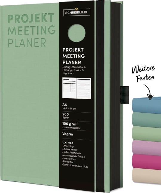Projekt-Meeting-Planer Mint - 