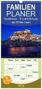 Familienplaner 2024 - Sardinien - Traumstrände am Mittelmeer mit 5 Spalten (Wandkalender, 21 x 45 cm) CALVENDO - Patrick Rosyk