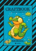 Cover-Bild zum Titel 'CRAFTBOOK - STARKE AUSMALMOTIVE - ALLIGATOR - KAIMAN - KROKODIL -KNIFFLIGE RÄTSEL UND AUFGABEN - WISSENSWERTES - TUTORIAL - NACHZEICHNEN' von 'Gabriele André, Wolfgang André'