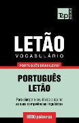 Vocabulário Português Brasileiro-Letão - 9000 palavras - Andrey Taranov