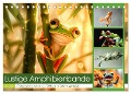 Lustige Amphibienbande (Tischkalender 2025 DIN A5 quer), CALVENDO Monatskalender - Steffen Gierok-Latniak
