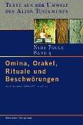 Cover-Bild zum Titel 'Omina, Orakel, Rituale und Beschwörungen' von ''