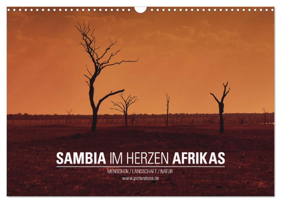 SAMBIA IM HERZEN AFRIKAS (Wandkalender 2026 DIN A3 quer), CALVENDO Monatskalender - Jens Esch
