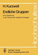 Cover-Bild zum Titel 'Endliche Gruppen' von 'H. Kurzweil'