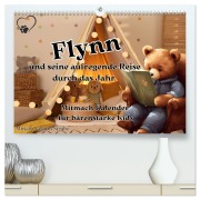 Cover-Bild zum Titel 'Flynn und seine aufregende Reise durch das Jahr (hochwertiger Premium Wandkalender 2026 DIN A2 quer), Kunstdruck in Hochglanz' von 'Mirjam Jasmin Strube'