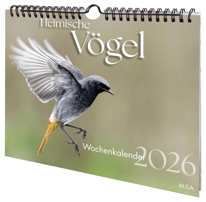 Heimische Vögel 2026 - Wochenkalender - 
