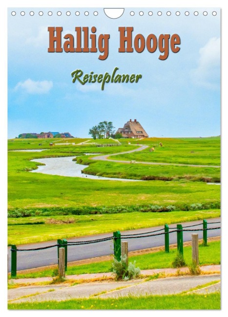 Hallig Hooge - Reiseplaner (Wandkalender 2026 DIN A4 hoch), CALVENDO Monatskalender - Nina Schwarze