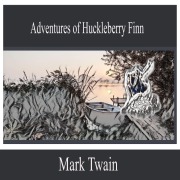 Cover-Bild zum Titel 'Adventures of Huckleberry Finn' von 'Mark Twain'