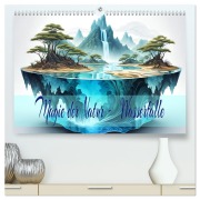 Cover-Bild zum Titel 'Magie der Natur - Wasserfälle (hochwertiger Premium Wandkalender 2026 DIN A2 quer), Kunstdruck in Hochglanz' von 'Dusanka Djeric'