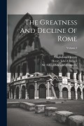 Cover-Bild zum Titel 'The Greatness And Decline Of Rome; Volume 2' von 'Guglielmo Ferrero'