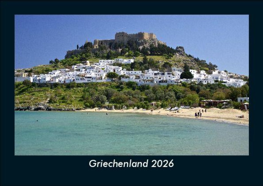 Griechenland 2026 Fotokalender DIN A5 - Tobias Becker