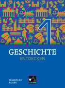 Cover-Bild zum Titel 'Geschichte entdecken 1 Lehrbuch Bayern' von 'Heiko Bohne, Thomas Rinner, Christian Fritsche, Sonja Then, Tatjana Moor-Freber'