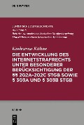 Cover-Bild zum Titel 'Die Entwicklung des Internetstrafrechts' von 'Katharina Kühne'
