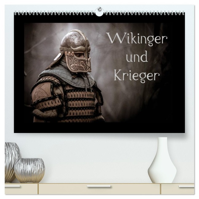 Wikinger und Krieger (hochwertiger Premium Wandkalender 2026 DIN A2 quer), Kunstdruck in Hochglanz - Jochen Kunz