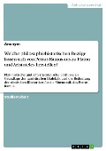 Cover-Bild zum Titel 'Welche philosophiehistorischen Bezüge lassen sich von Petrus Ramus aus zu Platon und Aristoteles herstellen?' von ''