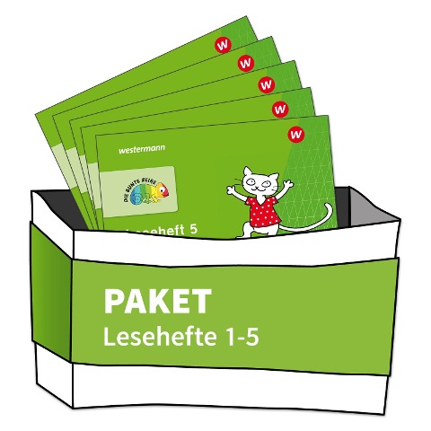 DIE BUNTE REIHE - Deutsch 1 - 5. Paket:Lesehefte - 