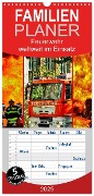 Familienplaner 2025 - Feuerwehr - weltweit im Einsatz mit 5 Spalten (Wandkalender, 21 x 45 cm) CALVENDO - Peter Roder