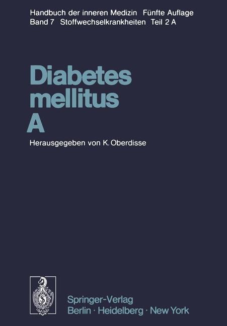 Diabetes mellitus · A - E. Cerasi, J. J. Hoet, H. Hungerland, K. Jahnke, R. J. Jarrett