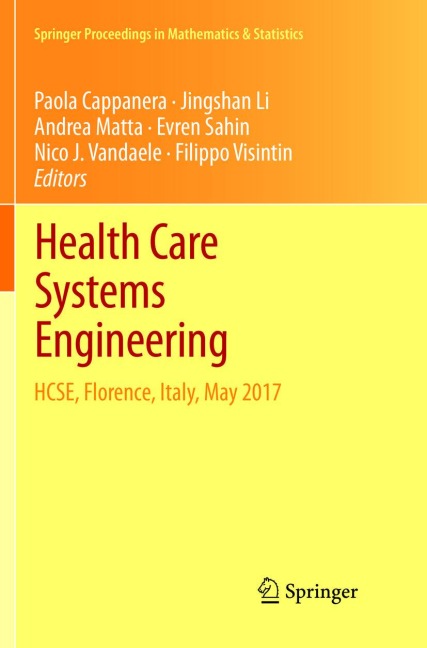 Health Care Systems Engineering - 