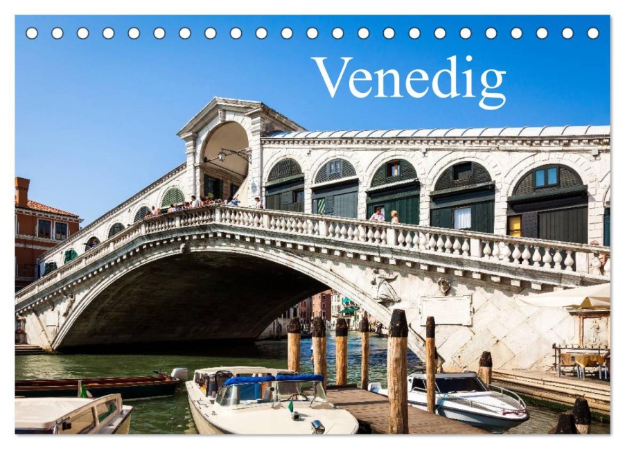 Venedig (Tischkalender 2026 DIN A5 quer), CALVENDO Monatskalender - Markus Gann (Magann)