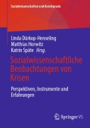 Cover-Bild zum Titel 'Sozialwissenschaftliche Beobachtungen von Krisen' von ''