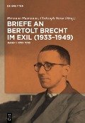 Cover-Bild zum Titel 'Briefe an Bertolt Brecht im Exil (1933-1949)' von ''