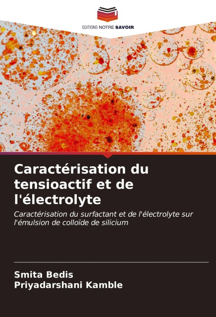 Caractérisation du tensioactif et de l'électrolyte - Smita Bedis, Priyadarshani Kamble