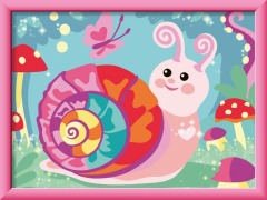 Cover-Bild zum Titel 'CreArt, Malen nach Zahlen Kinder - Niedliche Schnecke & Schmetterling' von ''