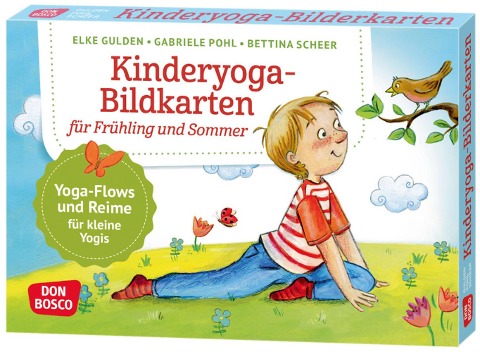 Kinderyoga-Bildkarten für Frühling und Sommer - Elke Gulden, Gabriele Pohl, Bettina Scheer