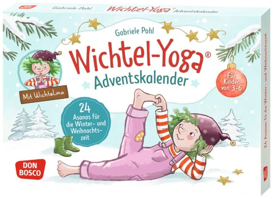 Wichtel-Yoga-Adventskalender. 24 Asanas für die Winter- und Weihnachtszeit - Gabriele Pohl