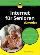 Cover-Bild zum Titel 'Internet für Senioren für Dummies' von 'Sandra Weber'