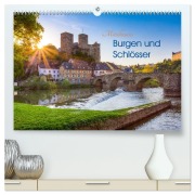 Mittelhessens Burgen und Schlösser (hochwertiger Premium Wandkalender 2026 DIN A2 quer), Kunstdruck in Hochglanz - Silke Koch