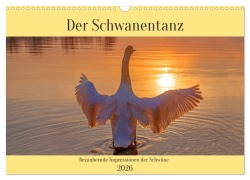 Cover-Bild zum Titel 'Der Schwanentanz (Wandkalender 2026 DIN A3 quer), CALVENDO Monatskalender' von 'Christa Kramer'