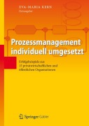Cover-Bild zum Titel 'Prozessmanagement individuell umgesetzt' von ''