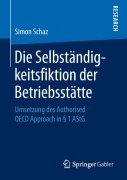 Cover-Bild zum Titel 'Die Selbständigkeitsfiktion der Betriebsstätte' von 'Simon Schaz'