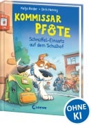 Cover-Bild zum Titel 'Kommissar Pfote (Band 3) - Schnüffel-Einsatz auf dem Schulhof' von 'Katja Reider'