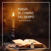 Cover-Bild zum Titel 'Poesía al compás del tiempo' von 'Vicente de Gávaso'